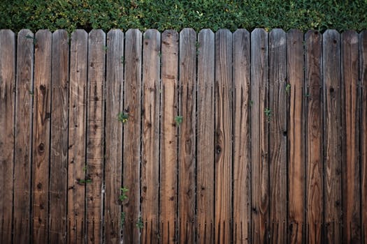 wooden fence