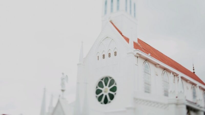 white church