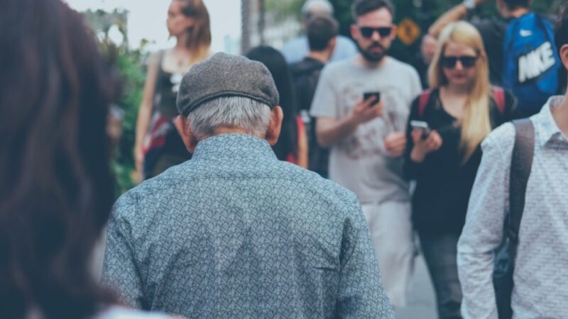 people in a crowd