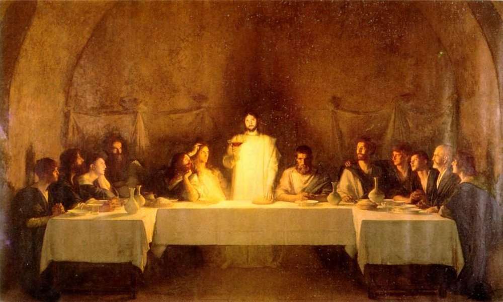 painting of the last supper