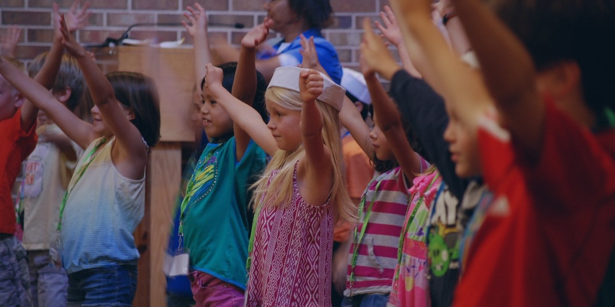 kids in church