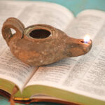 bible open to the book of revelation