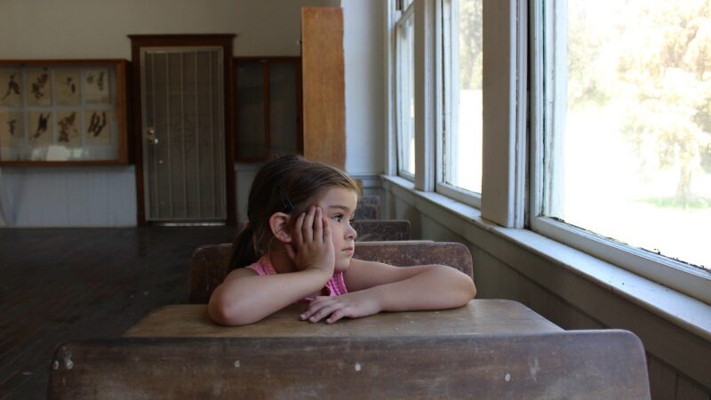 Child in classroom