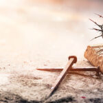 Calvary Of Jesus Christ Crown Of Thorns And Cross